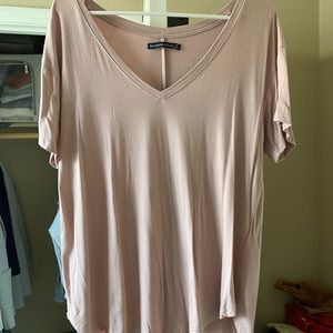 2 Abercrombie & Fitch VNeck Shirt (Size Medium)